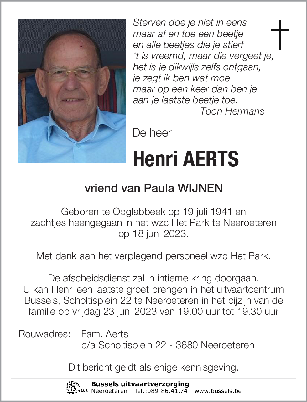 Henri AERTS