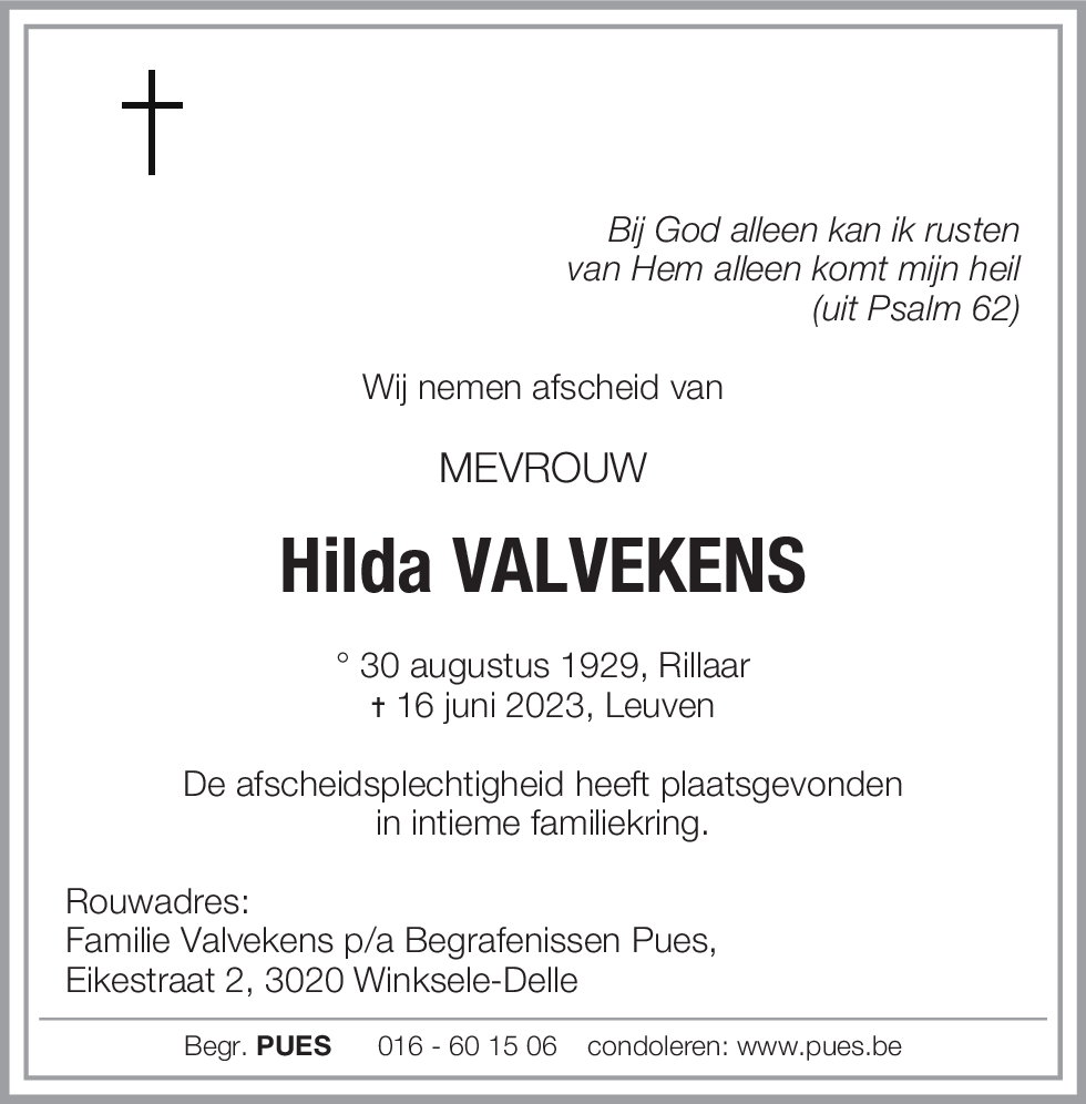 Hilda Valvekens