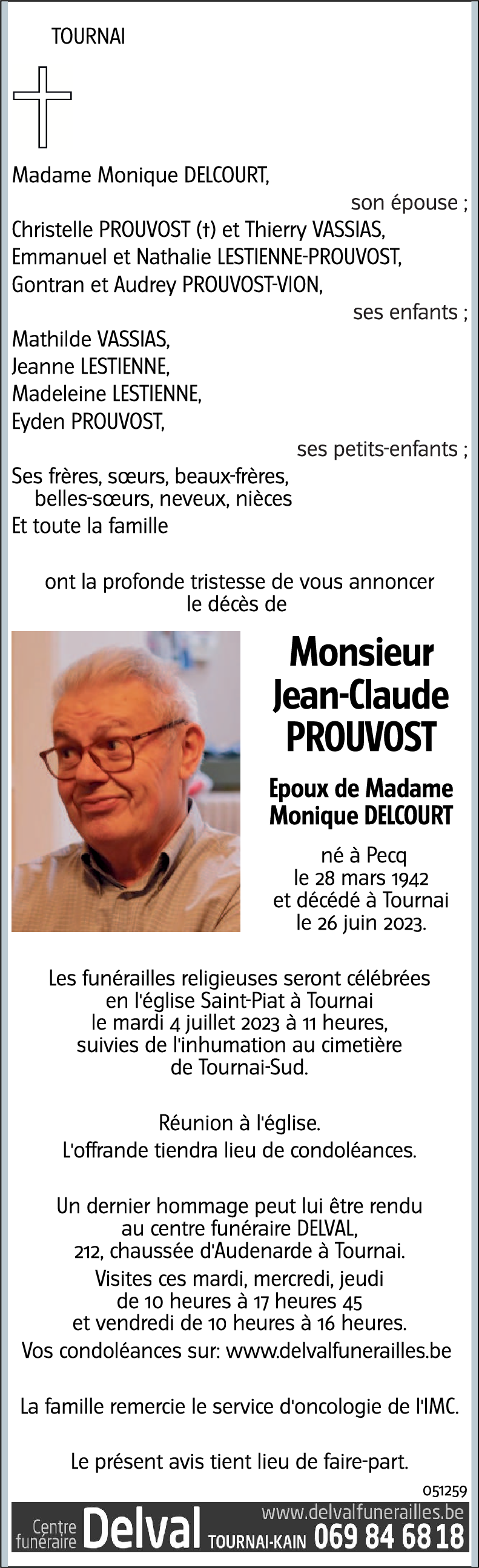 Jean-Claude PROUVOST