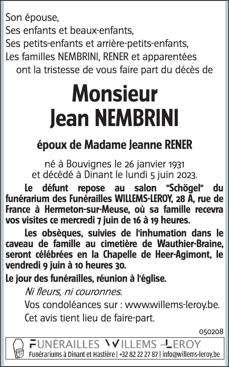 Jean NEMBRINI