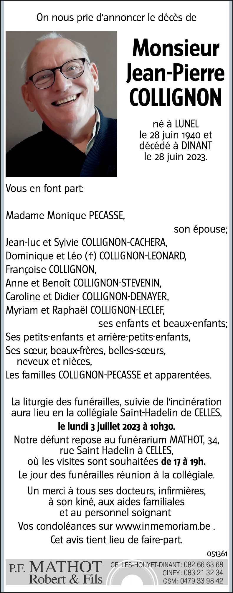 Jean-pierre COLLIGNON