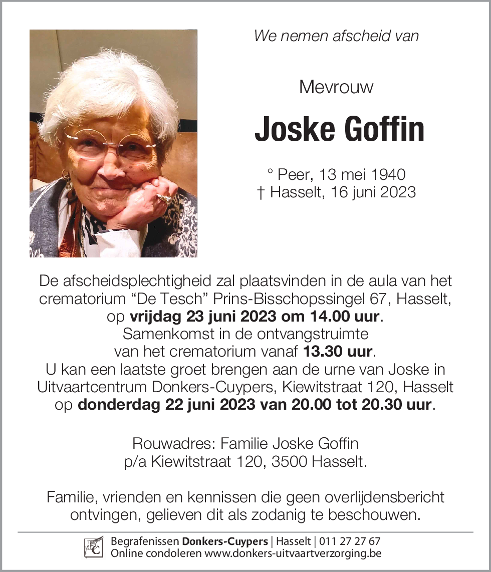 Joske Goffin