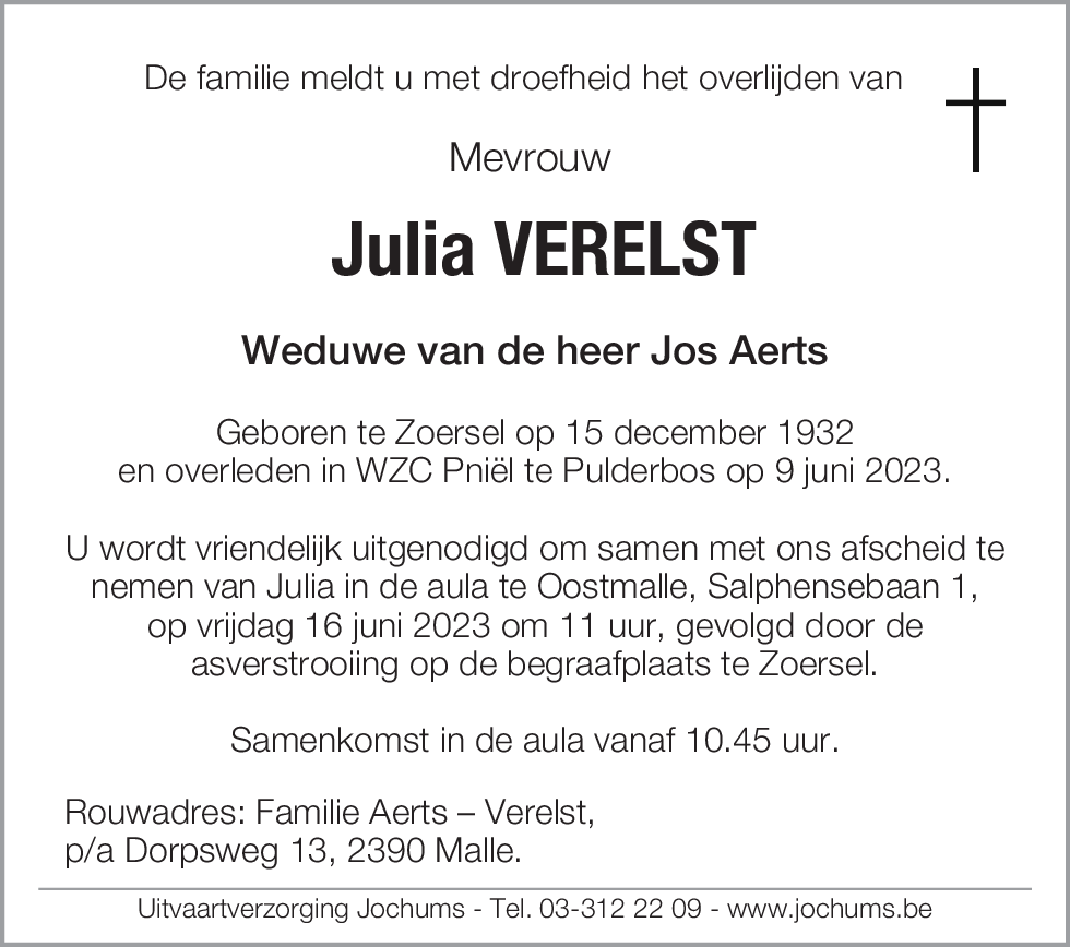 Julia Verelst
