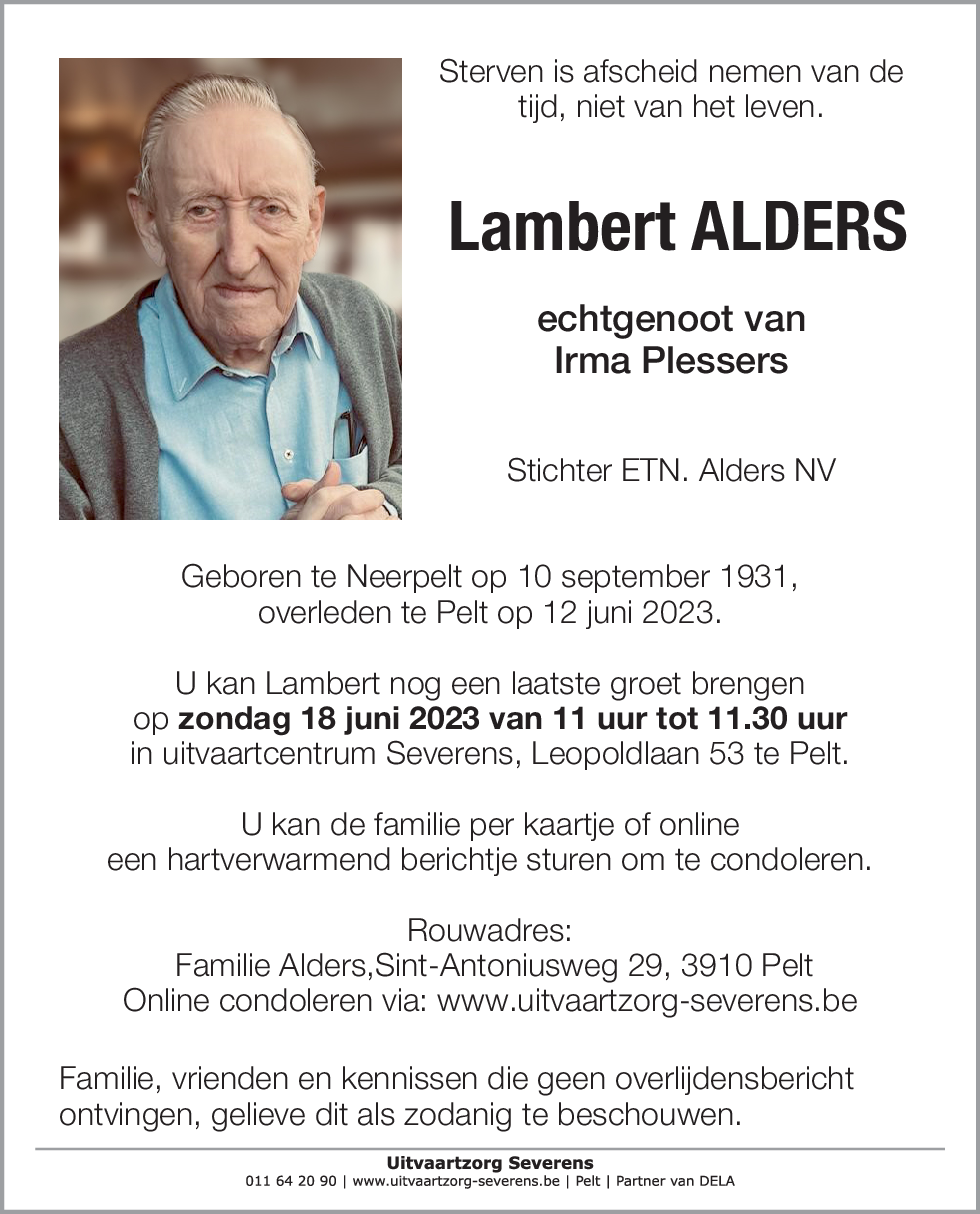 Lambert Alders