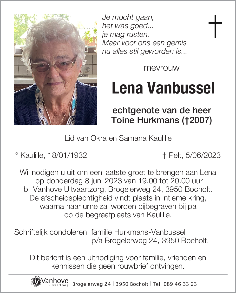 Lena Vanbussel