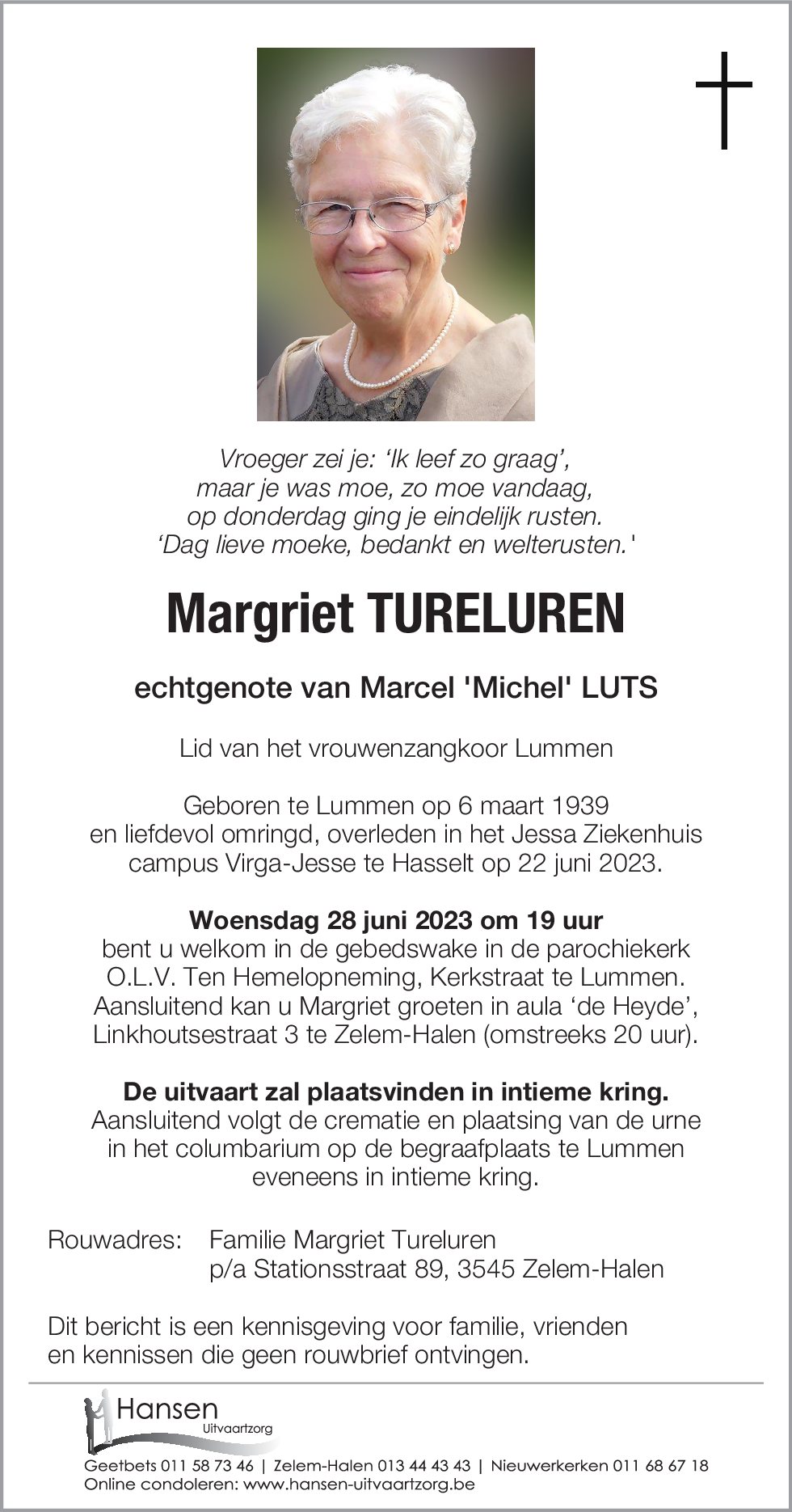 Margriet TURELUREN