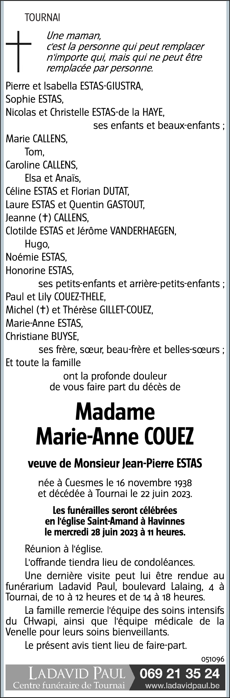 Marie-Anne COUEZ