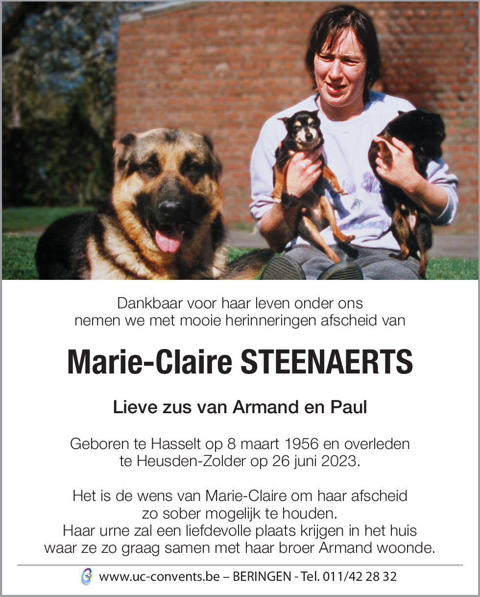 Marie-Claire Steenaerts