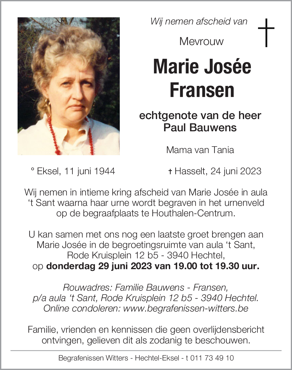 Marie Josée Fransen