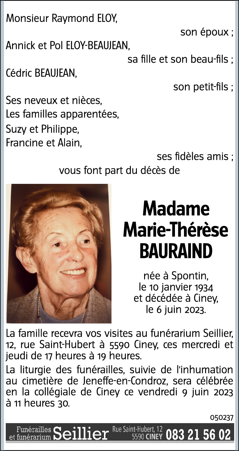 Marie-Thérèse BAURAIND