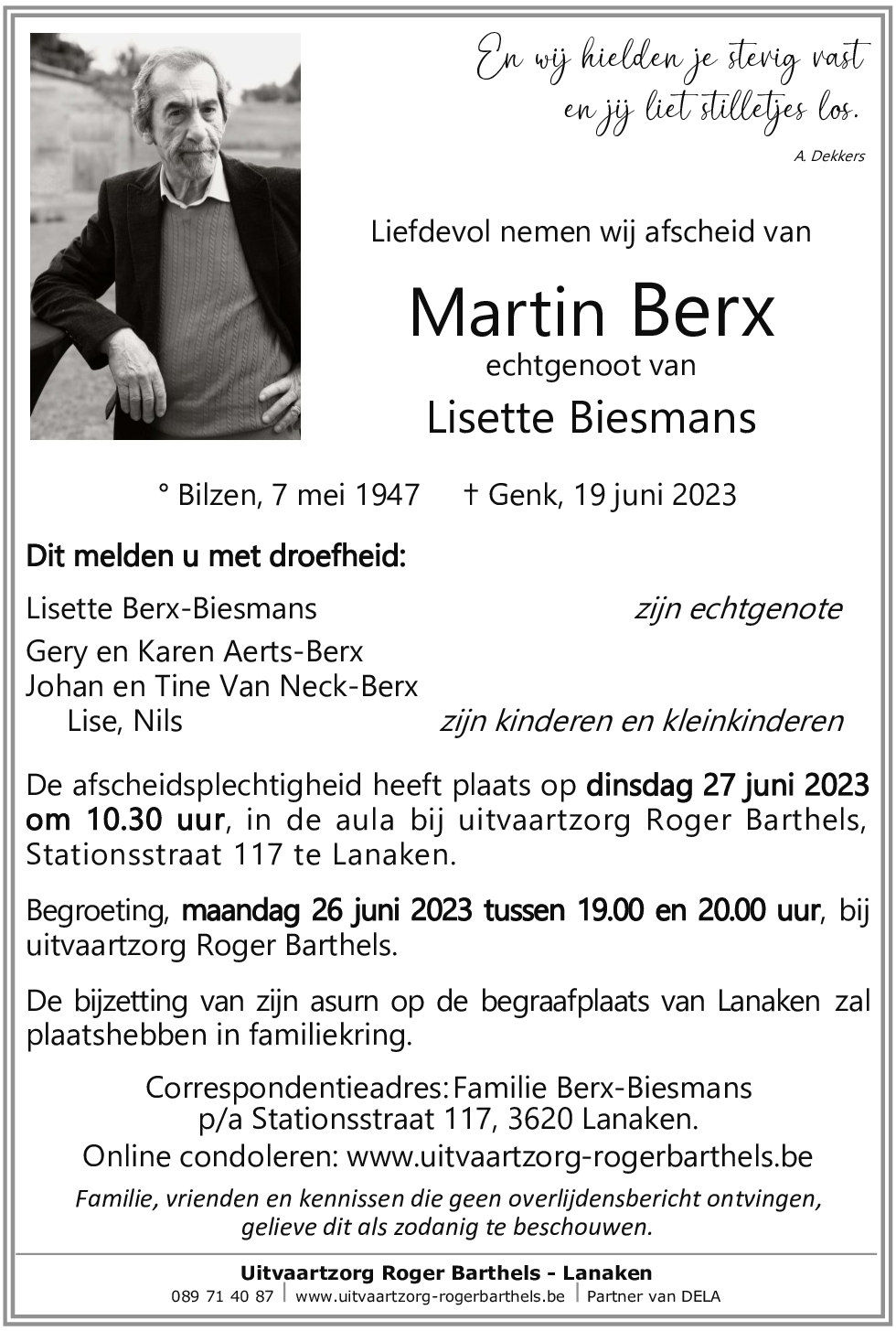 Martin Berx