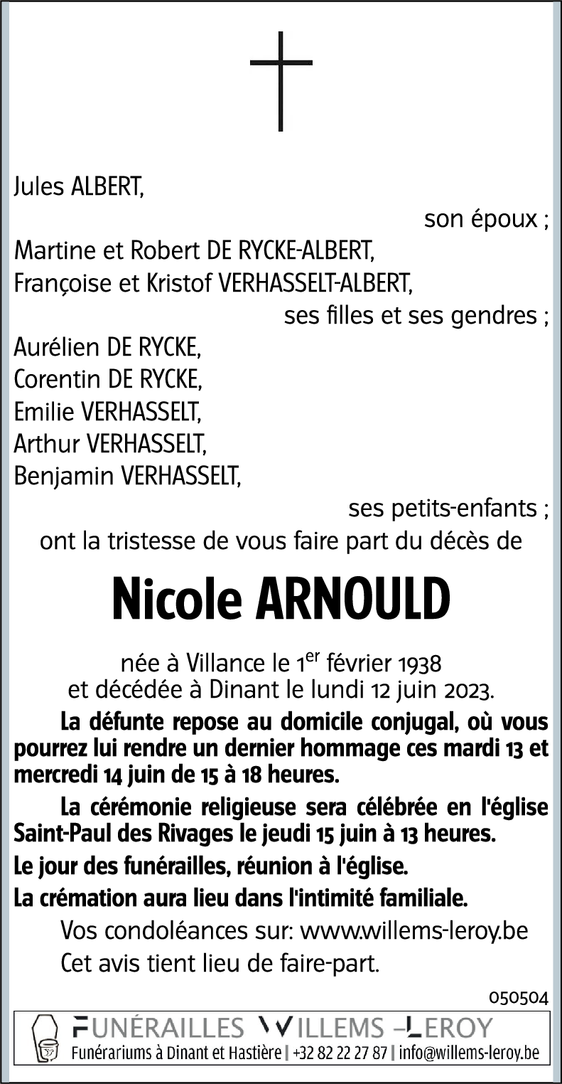 Nicole Arnould