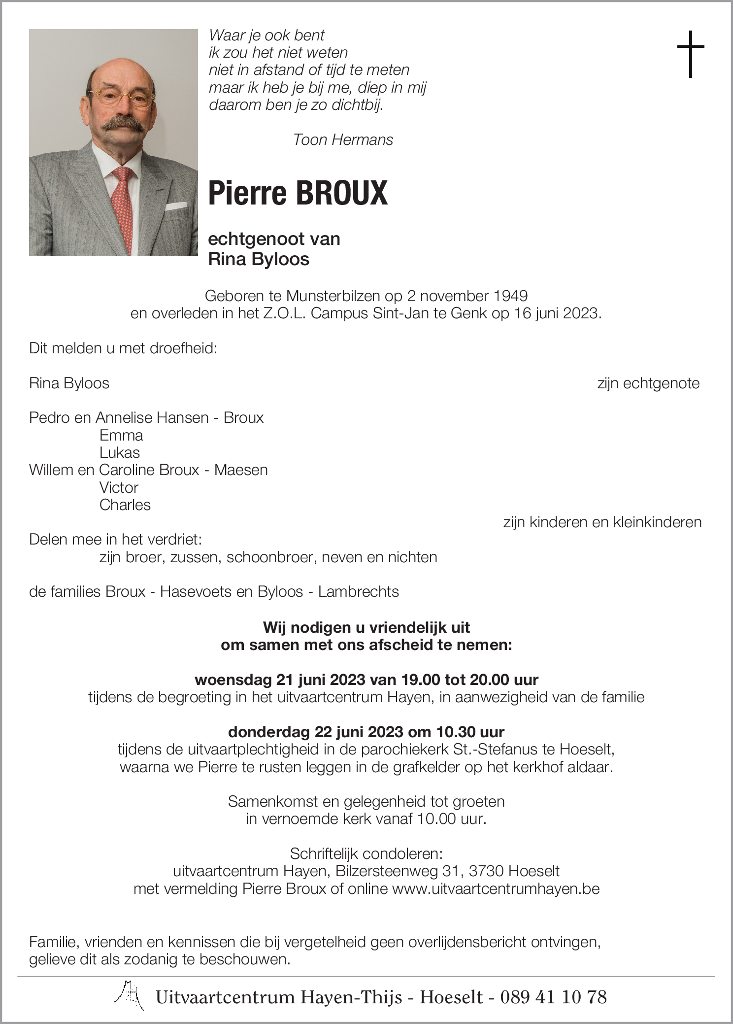 Pierre BROUX