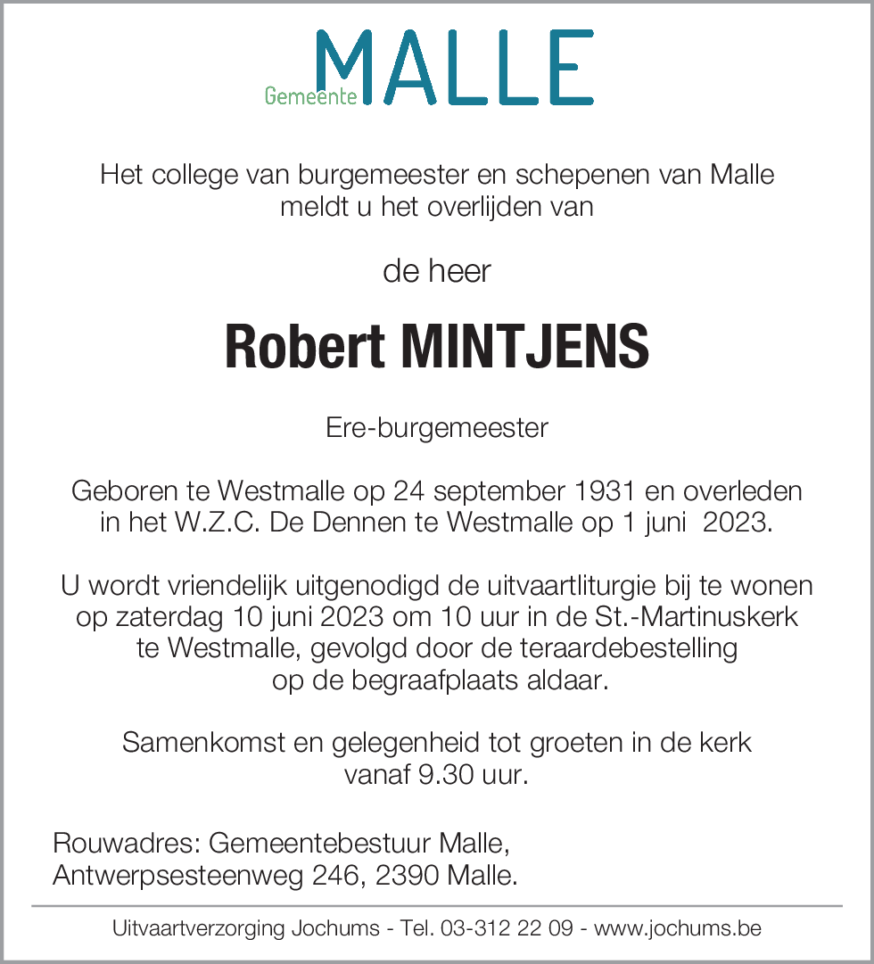 Robert Mintjens