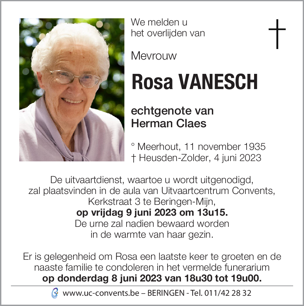 Rosa Vanesch