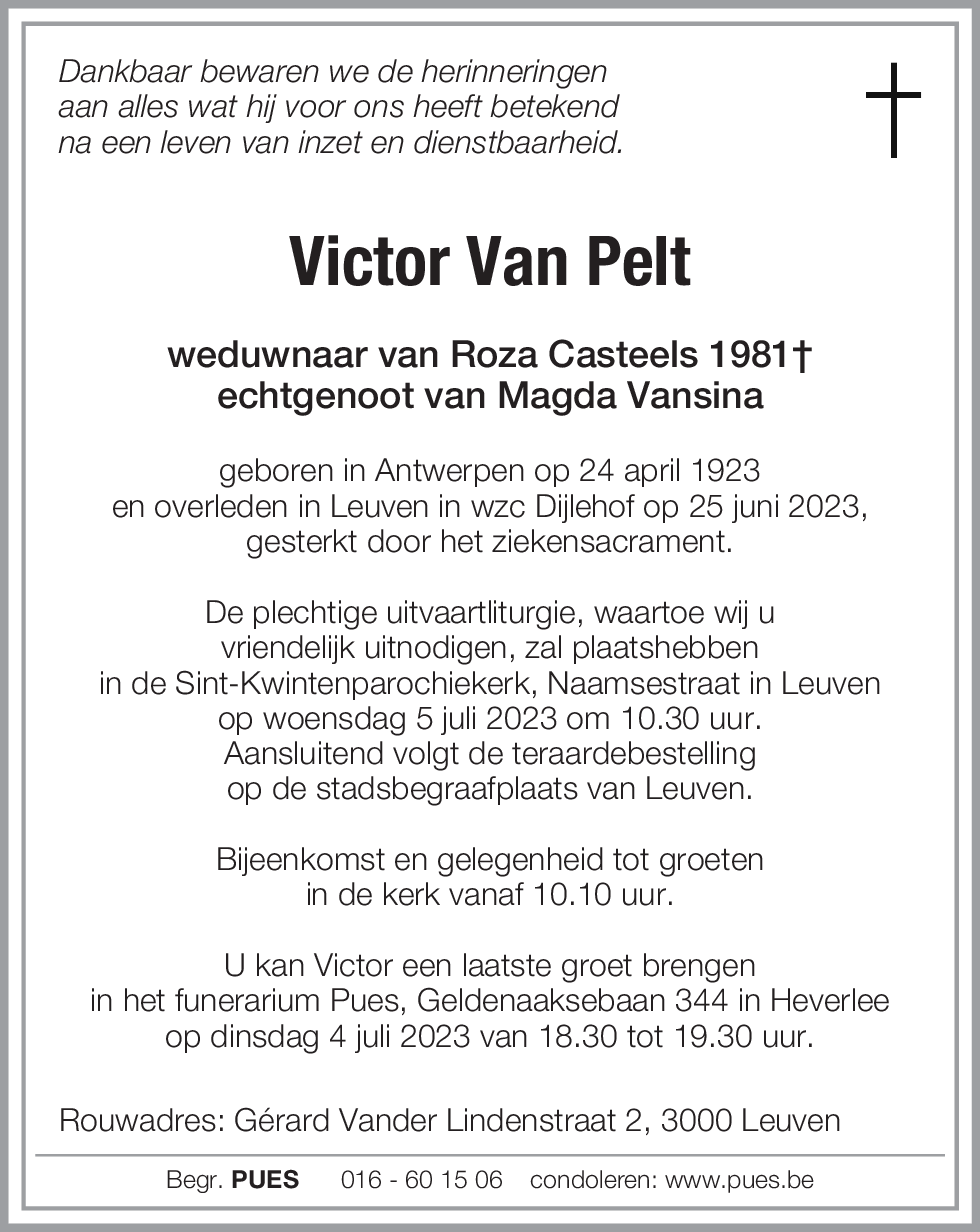 Victor Van Pelt