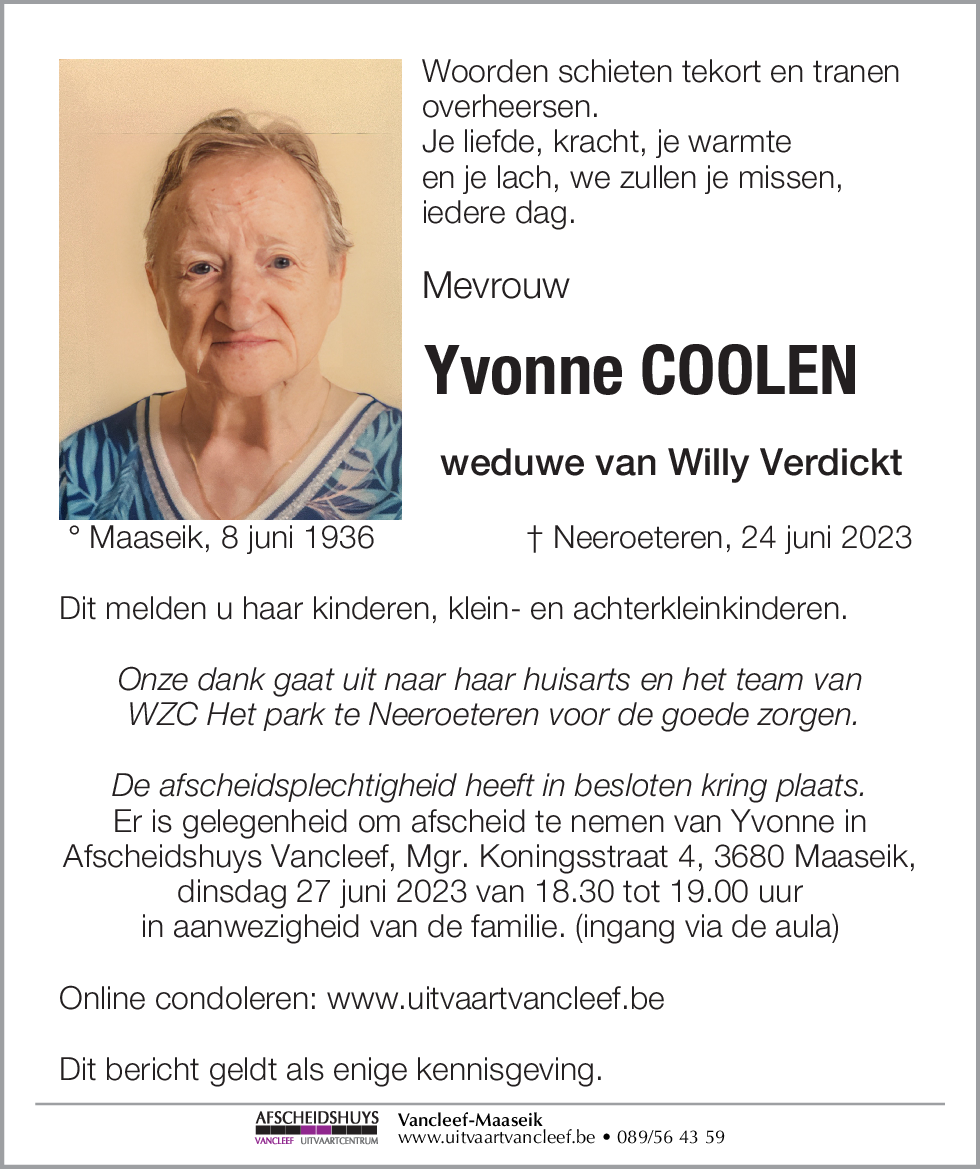 Yvonne Coolen