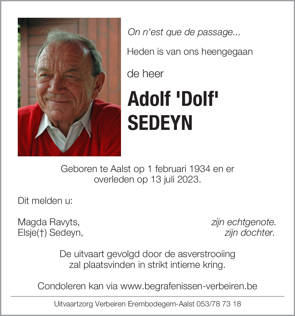 Adolf Sedeyn