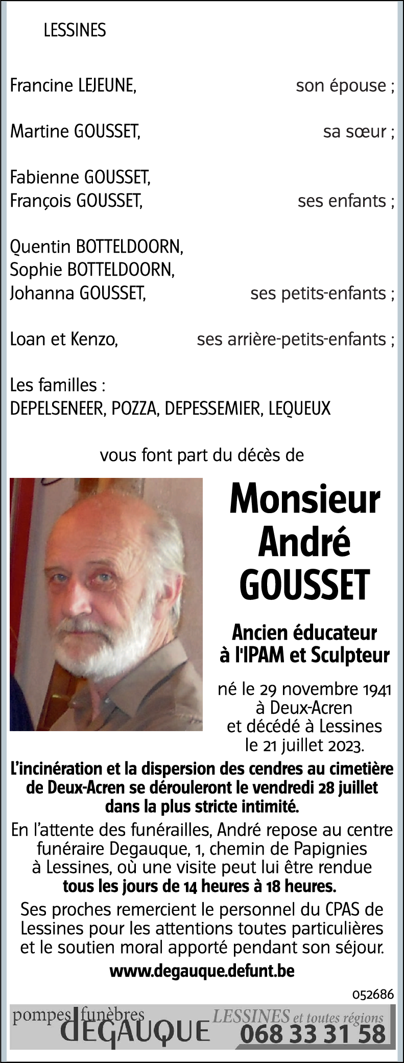 André GOUSSET