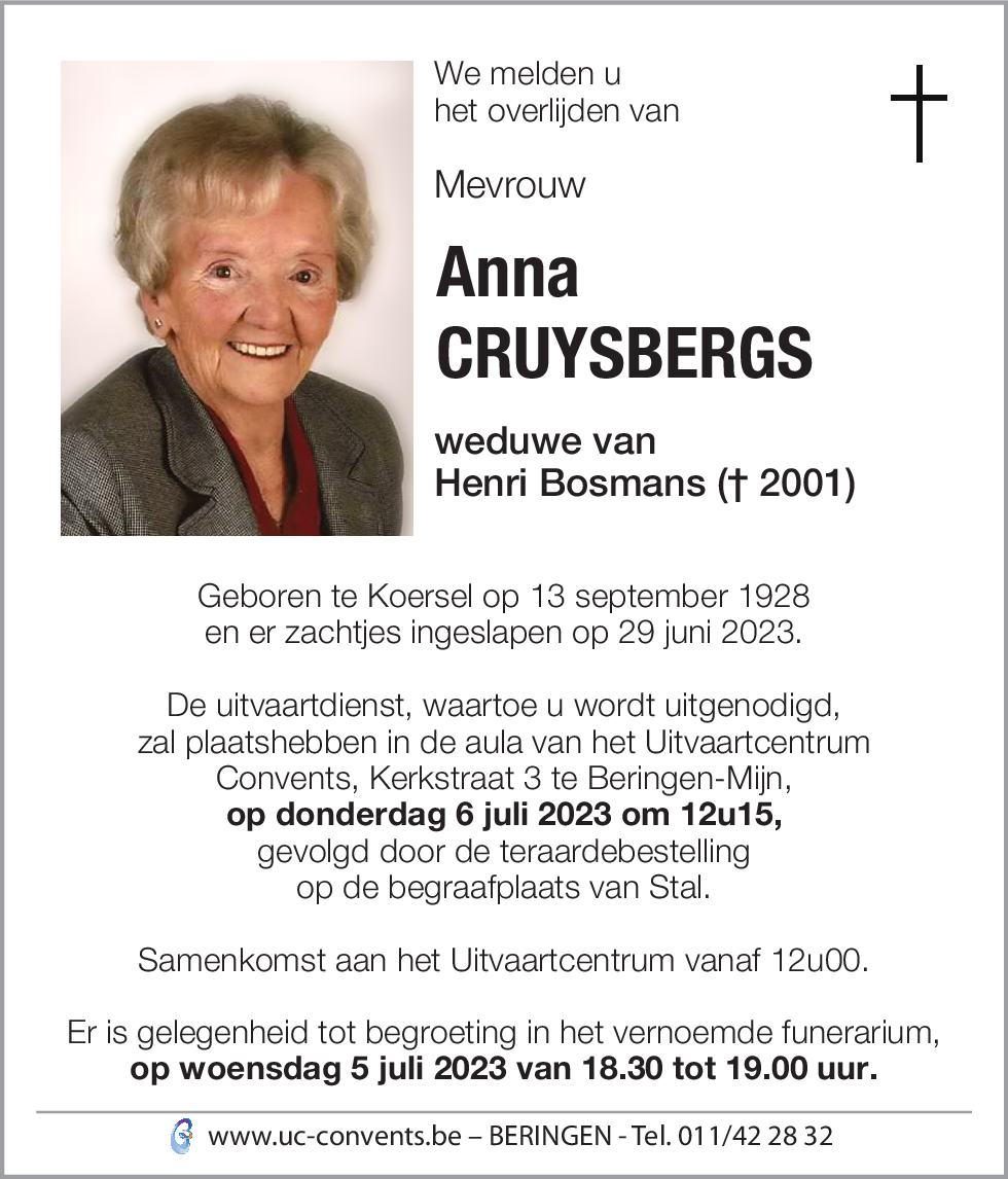 Anna Cruysbergs