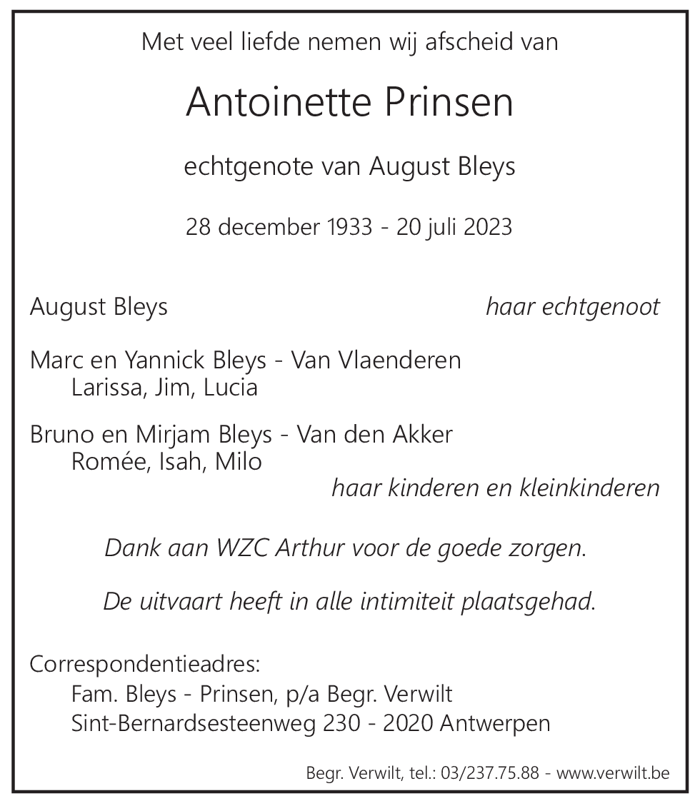 Antoinette Constance Prinsen