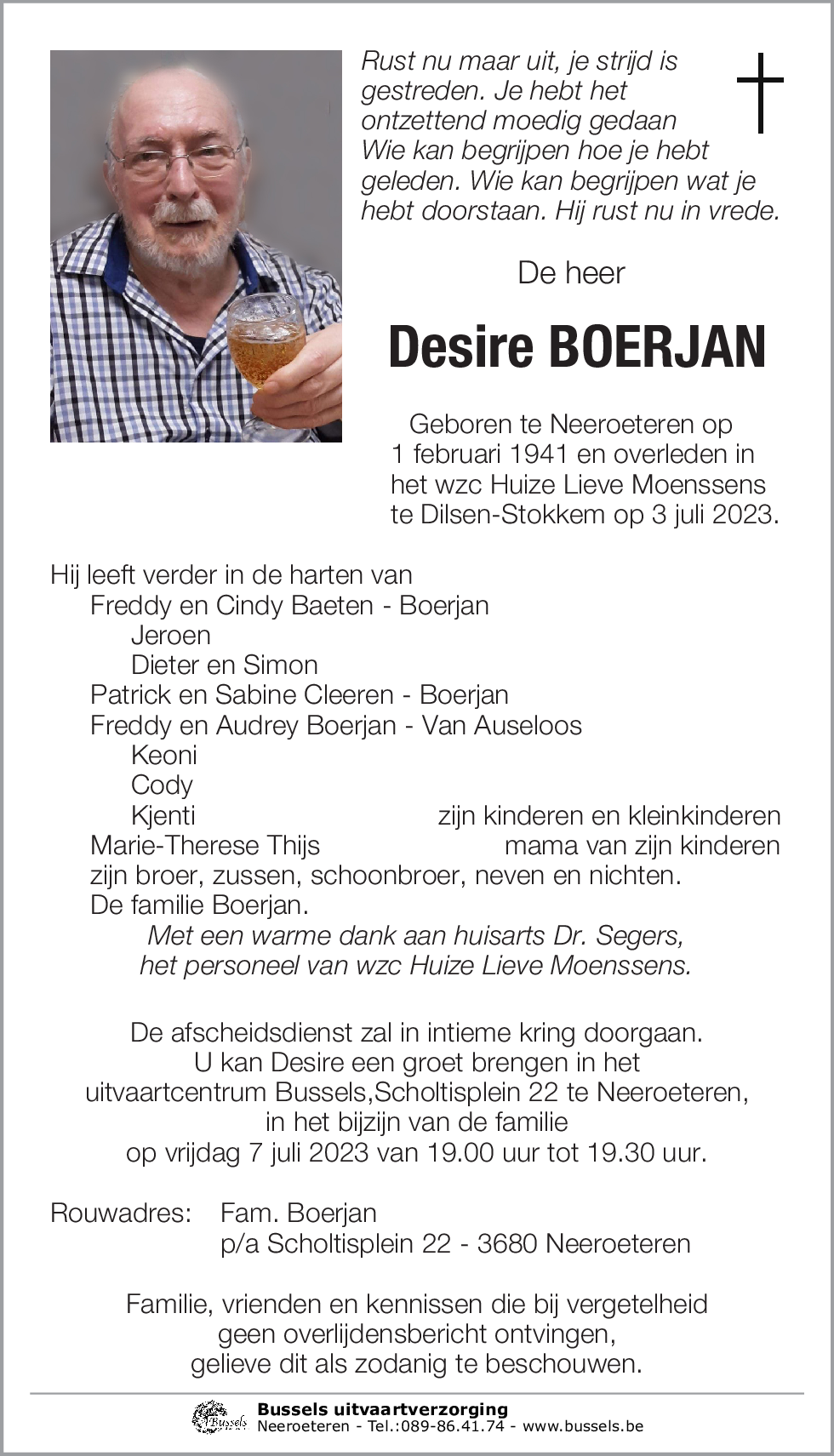 Desire BOERJAN