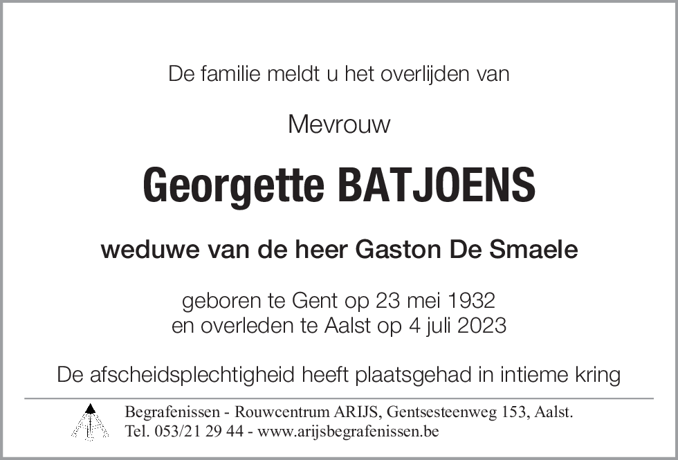 Georgette Batjoens