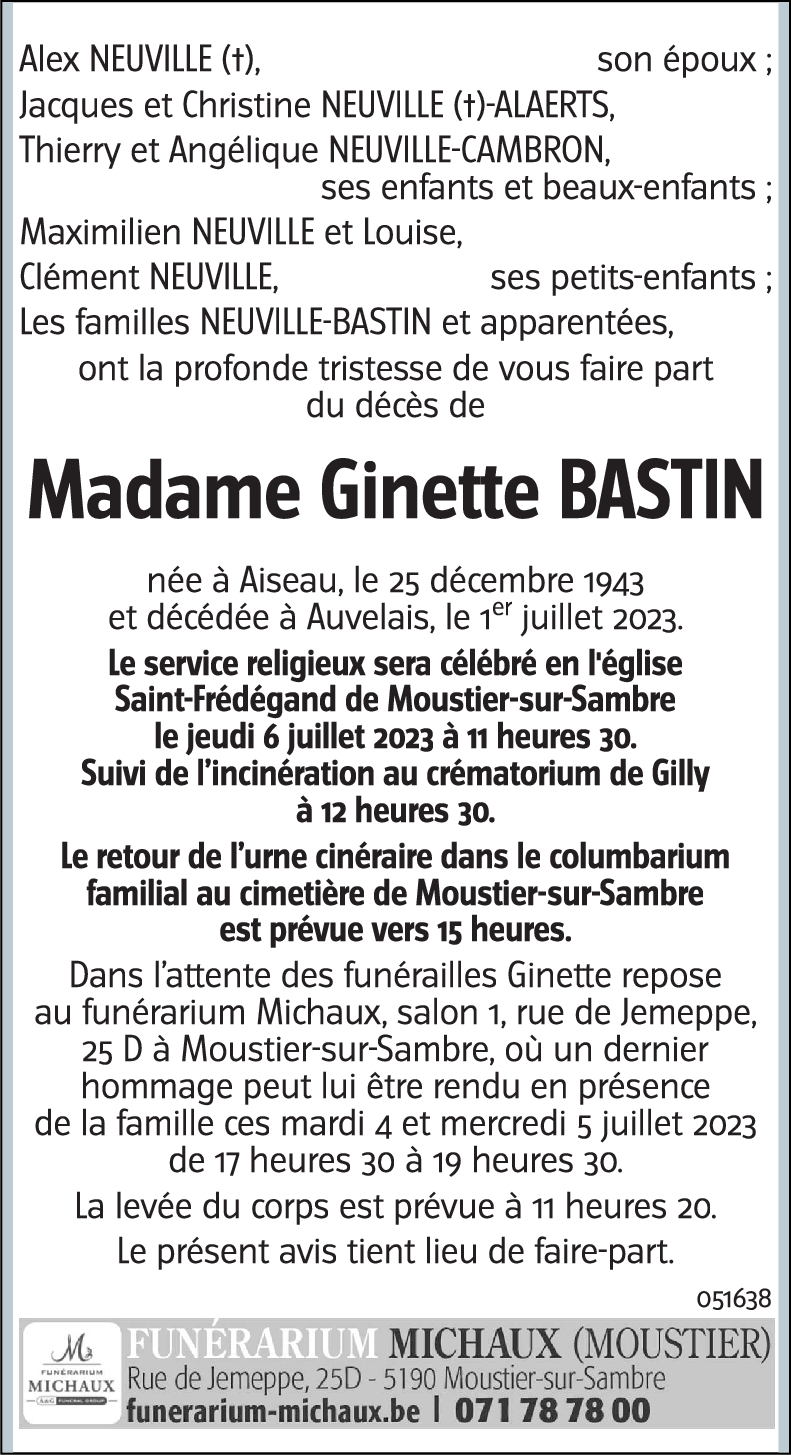 Ginette Bastin