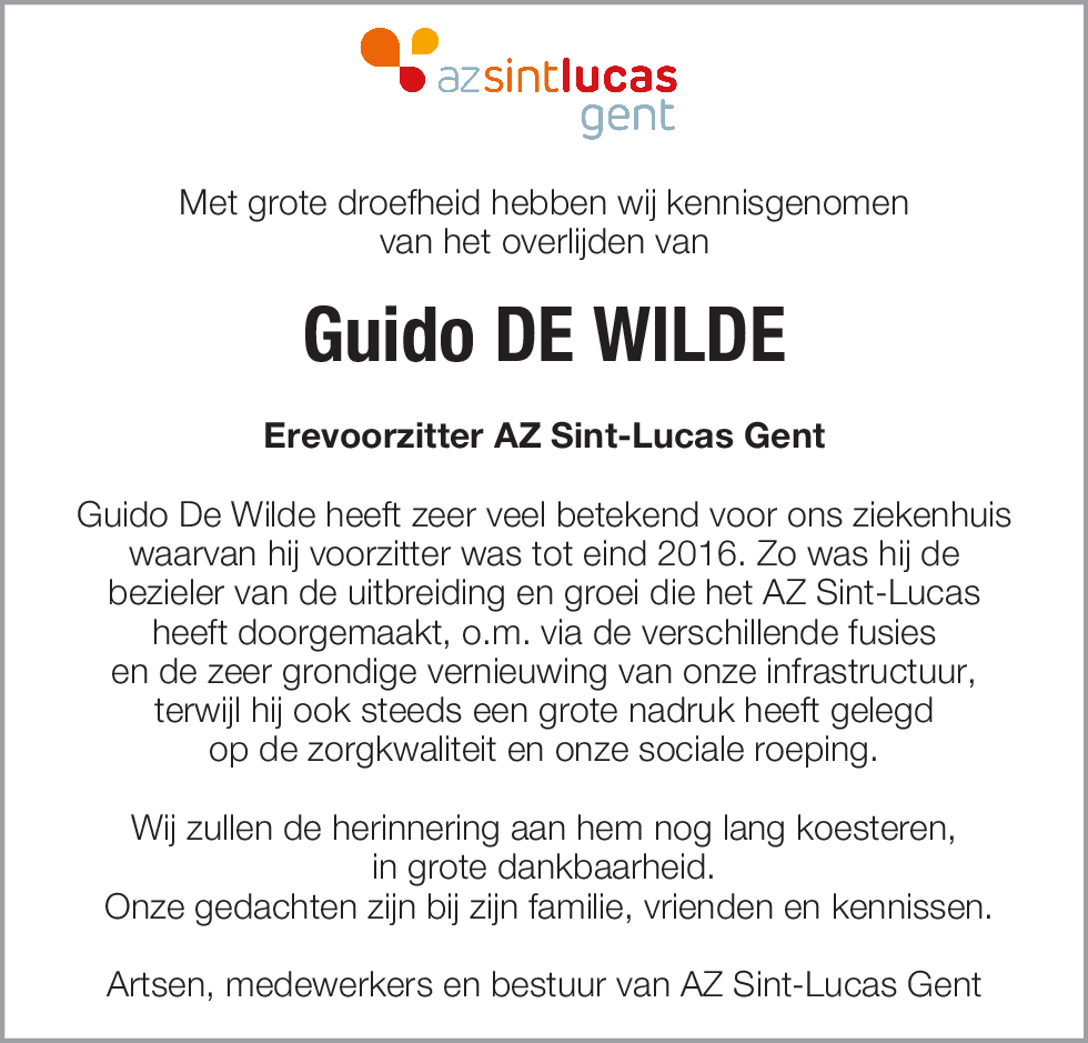 Guido De Wilde