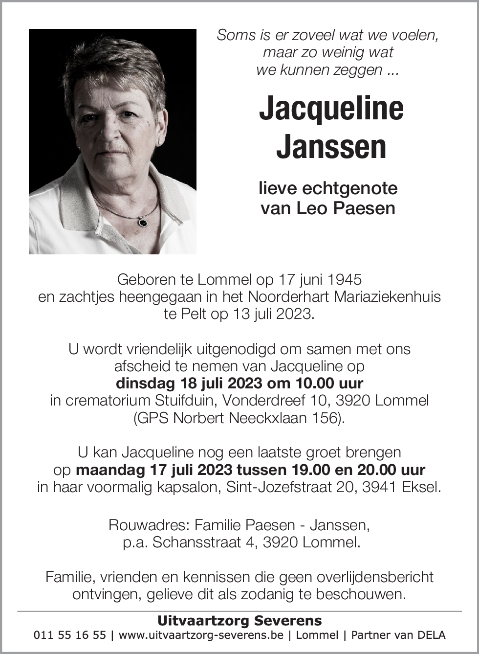 Jacqueline Janssen