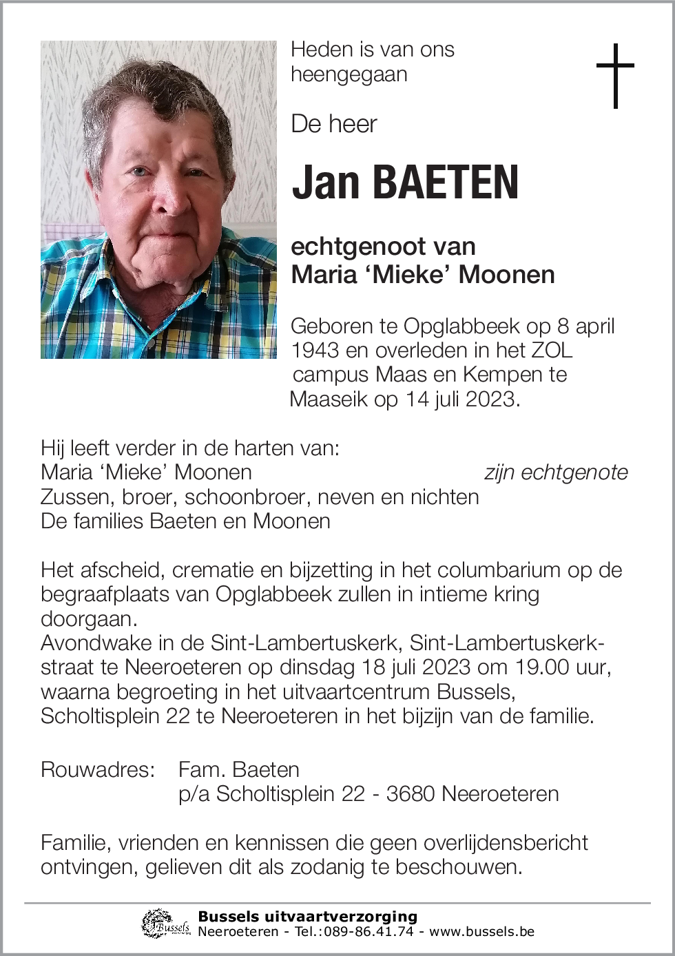 Jan BAETEN