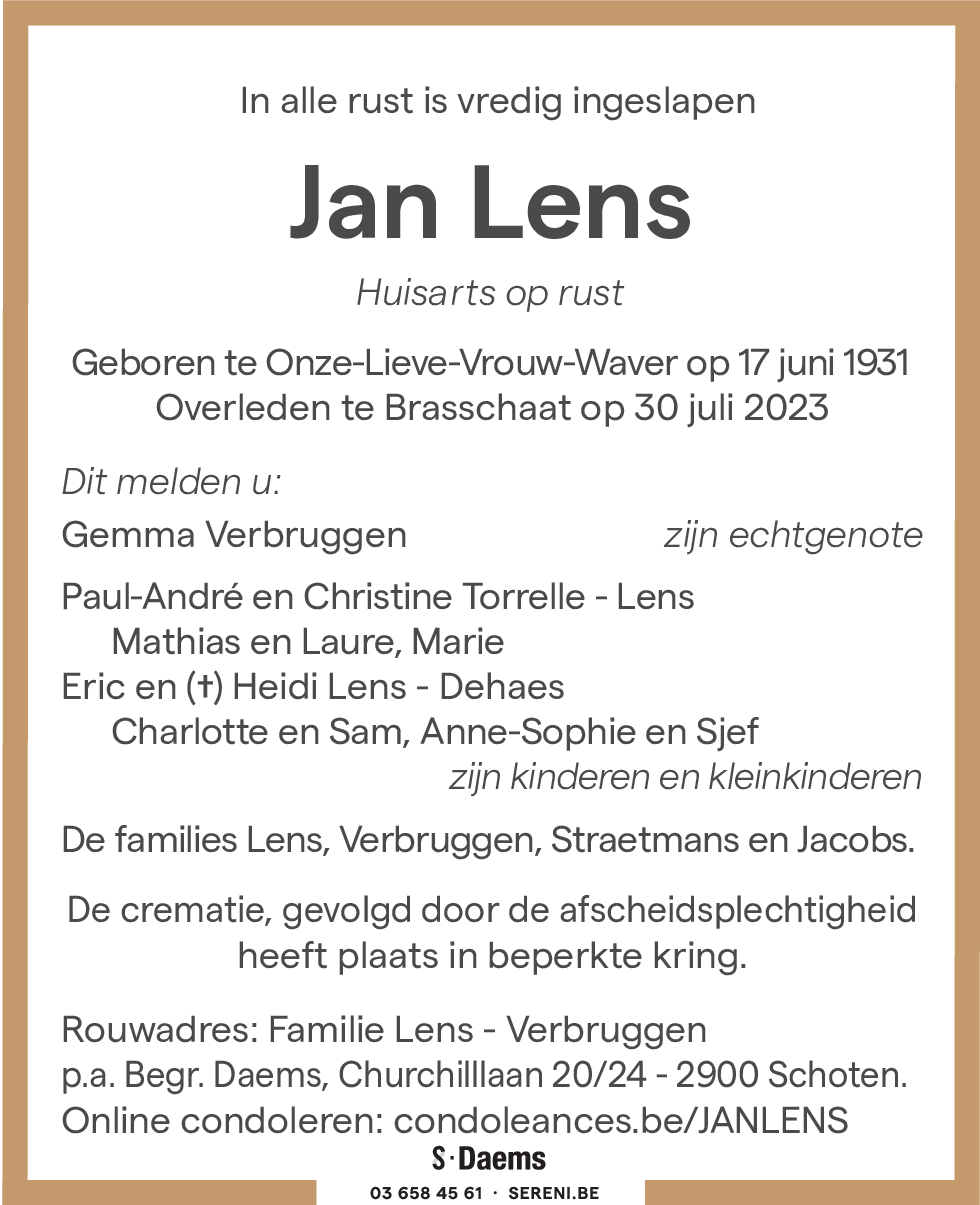 Jan LENS