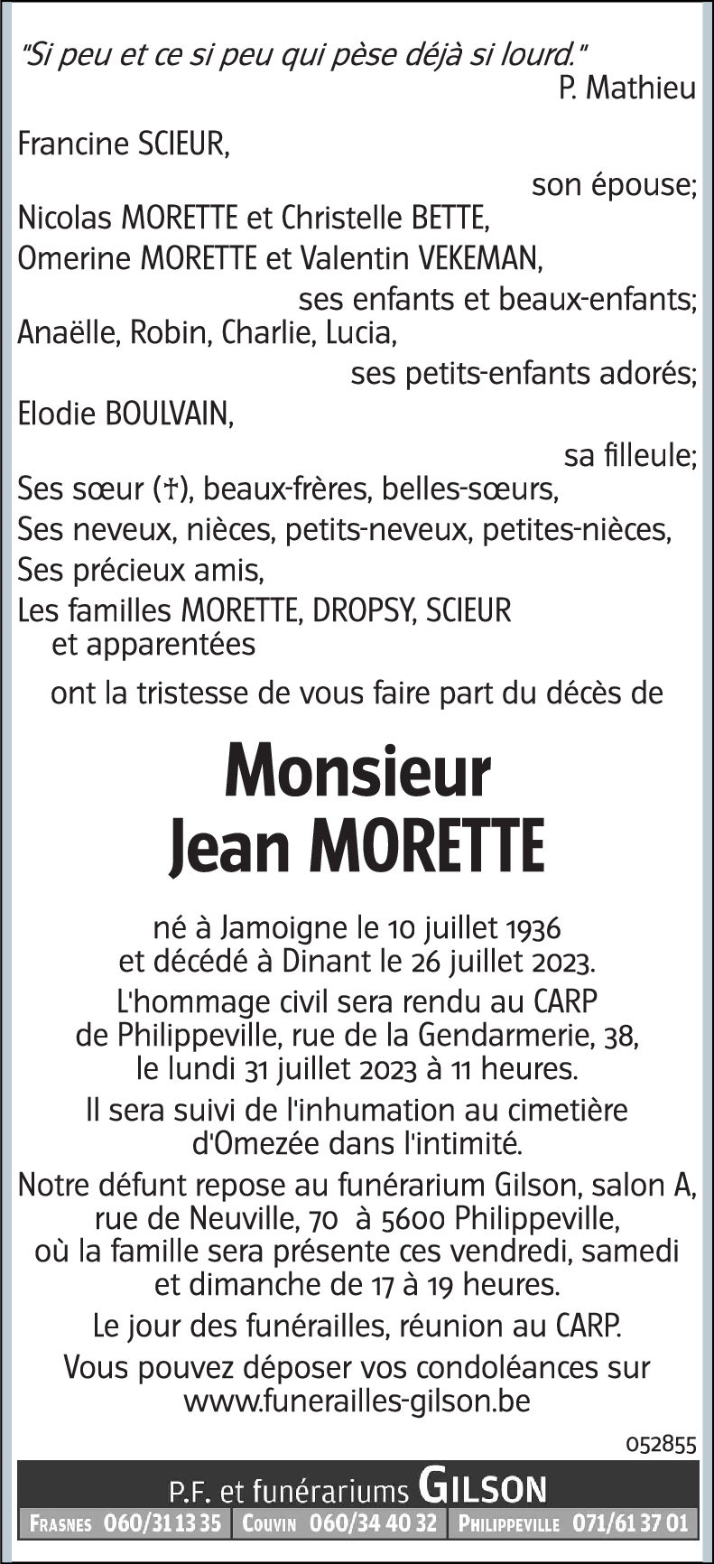 Jean MORETTE