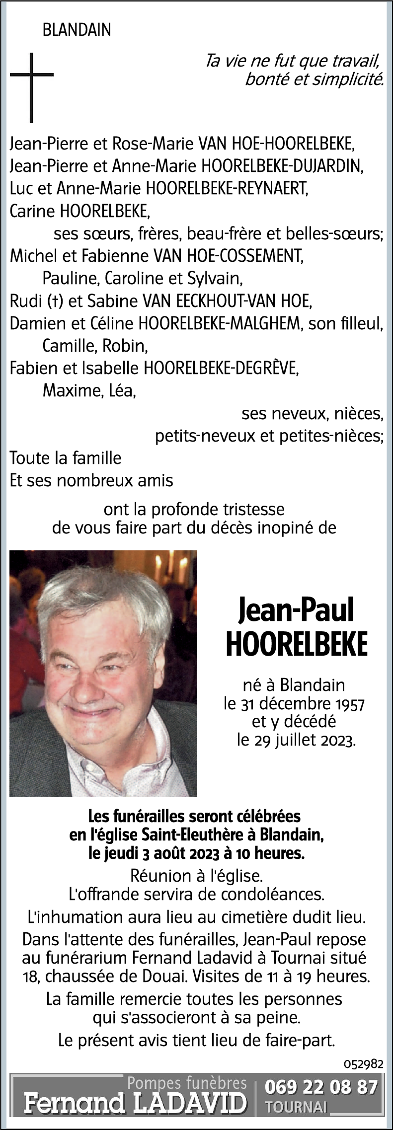 Jean-Paul HOORELBEKE