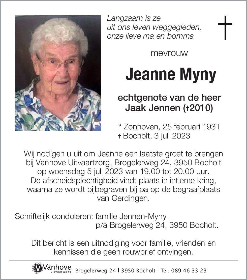 Jeanne Myny