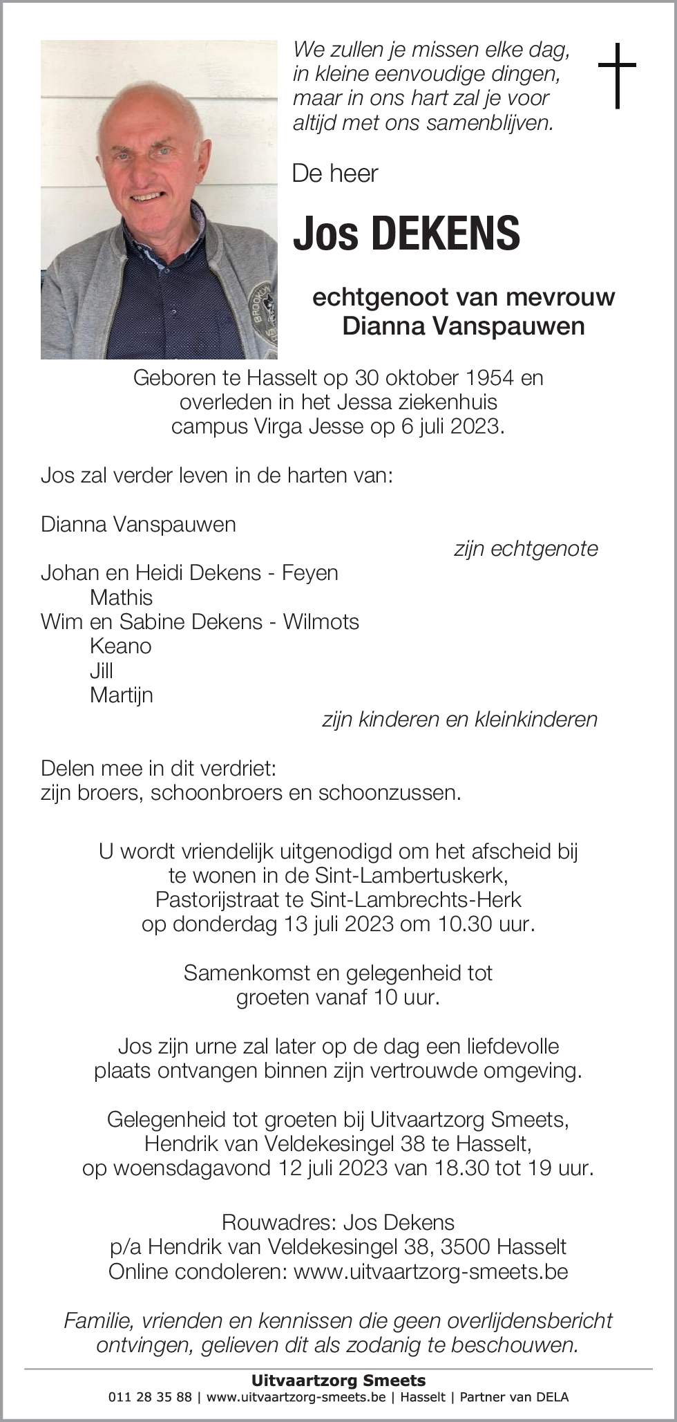 Jos Dekens