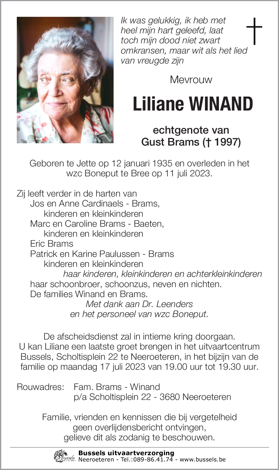 Liliane WINAND