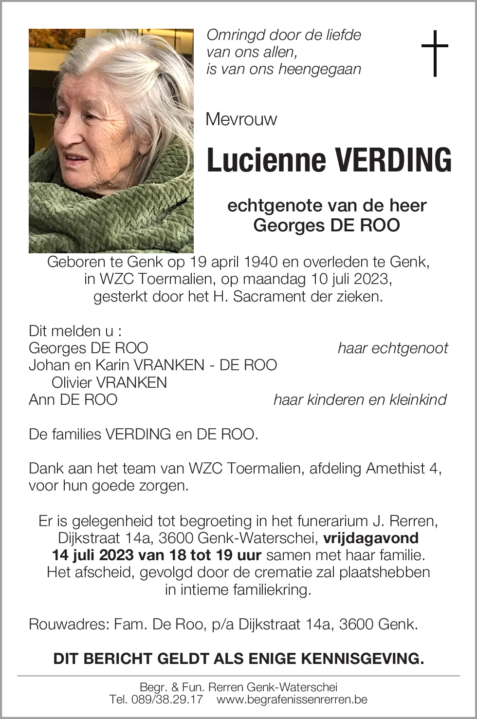 Lucienne VERDING