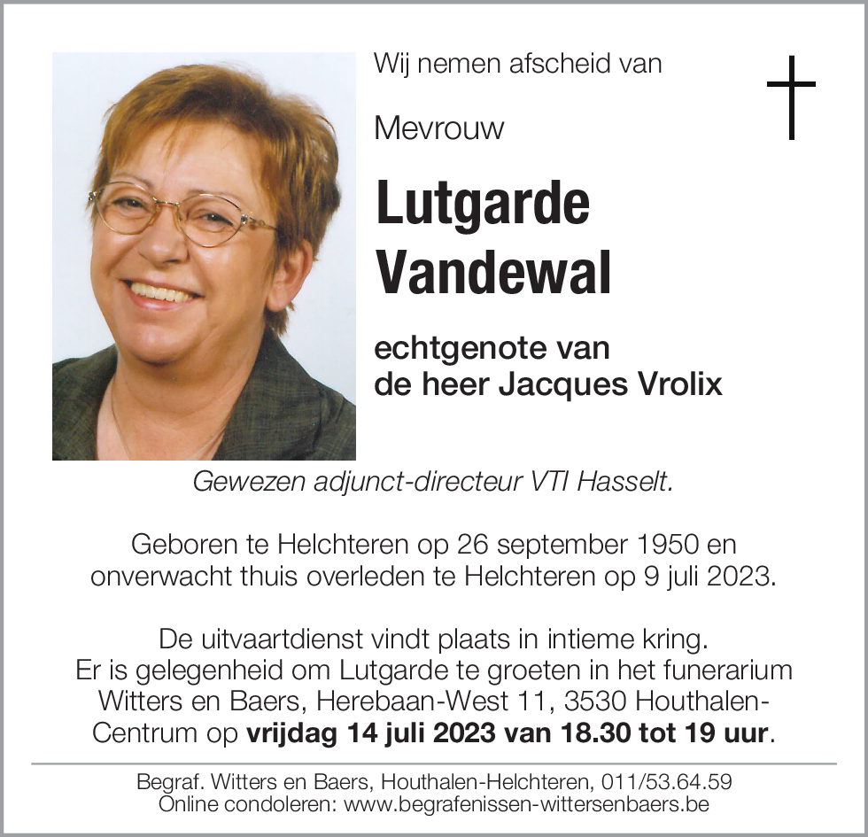 Lutgarde Vandewal