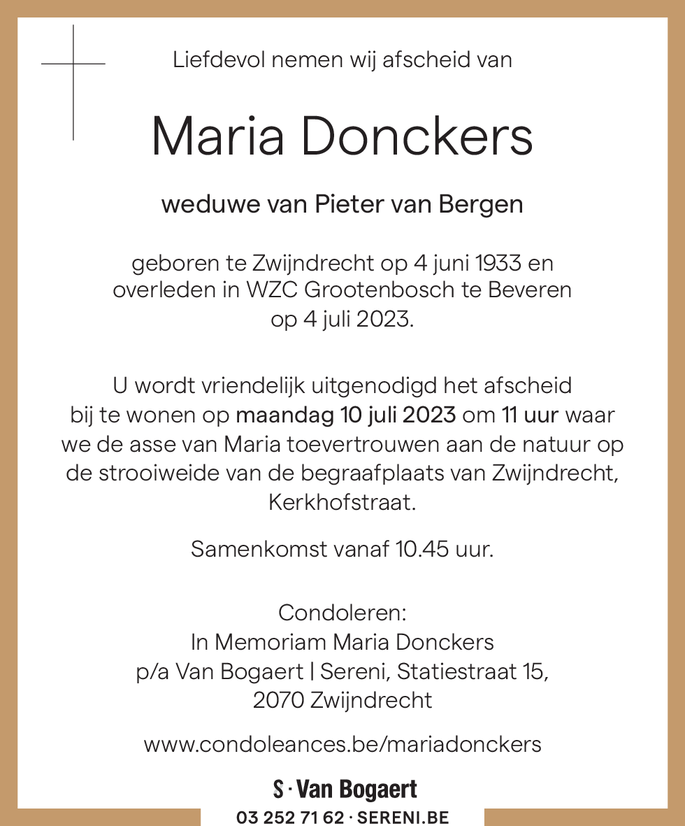 Maria Donckers