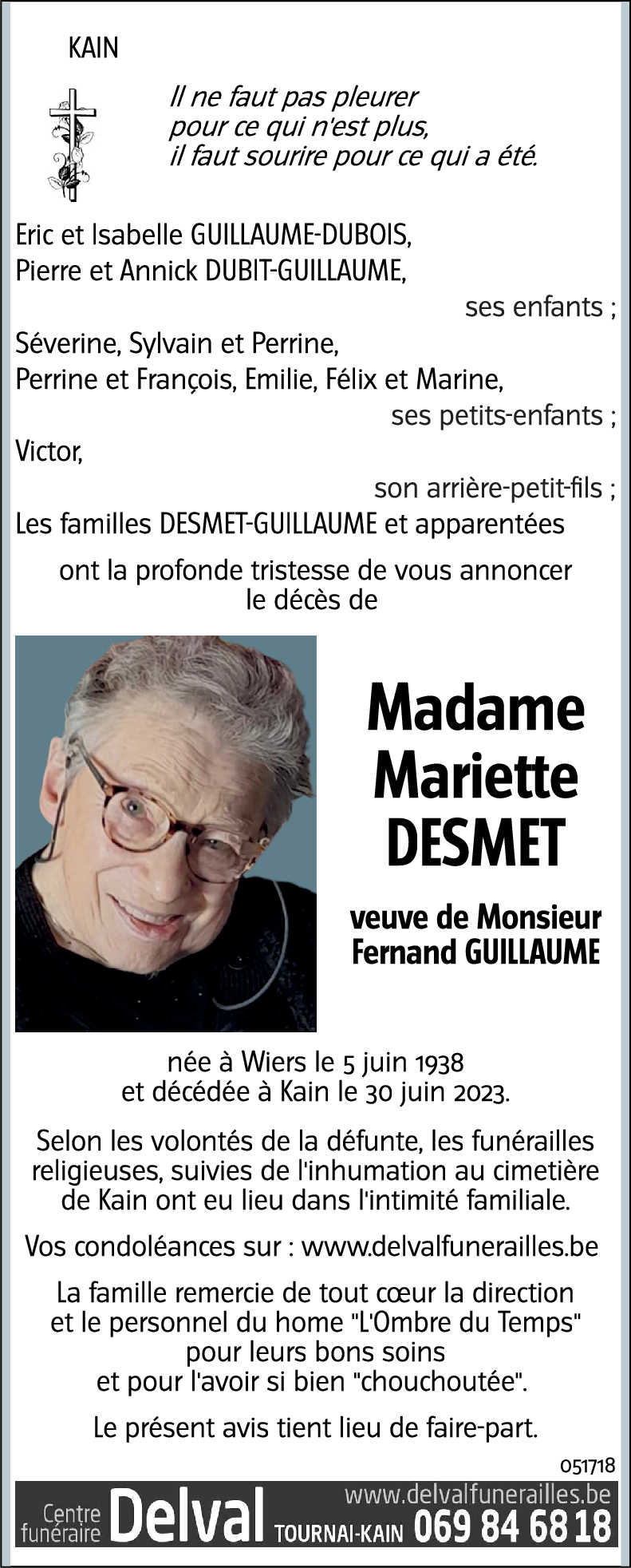 Mariette DESMET