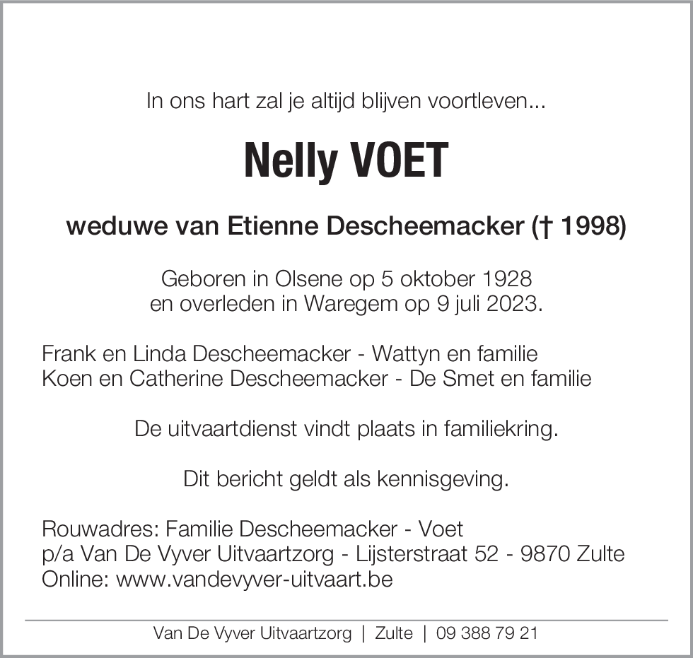 Nelly Voet