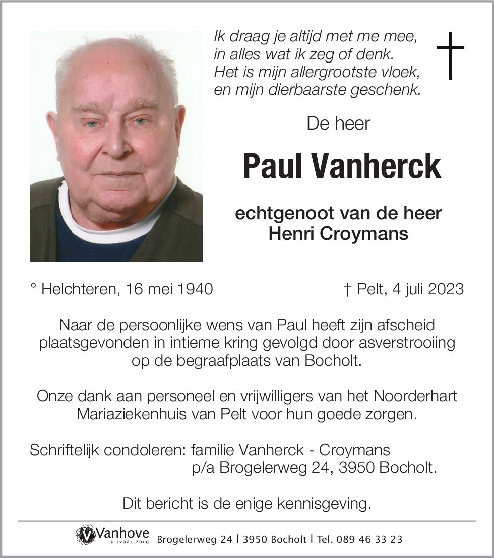 Paul Vanherck