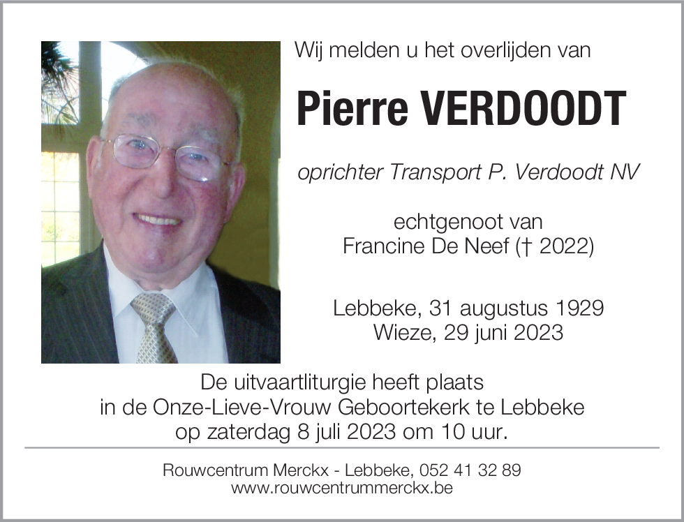 Pierre Verdoodt
