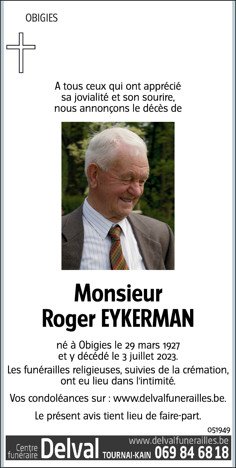 Roger EYKERMAN