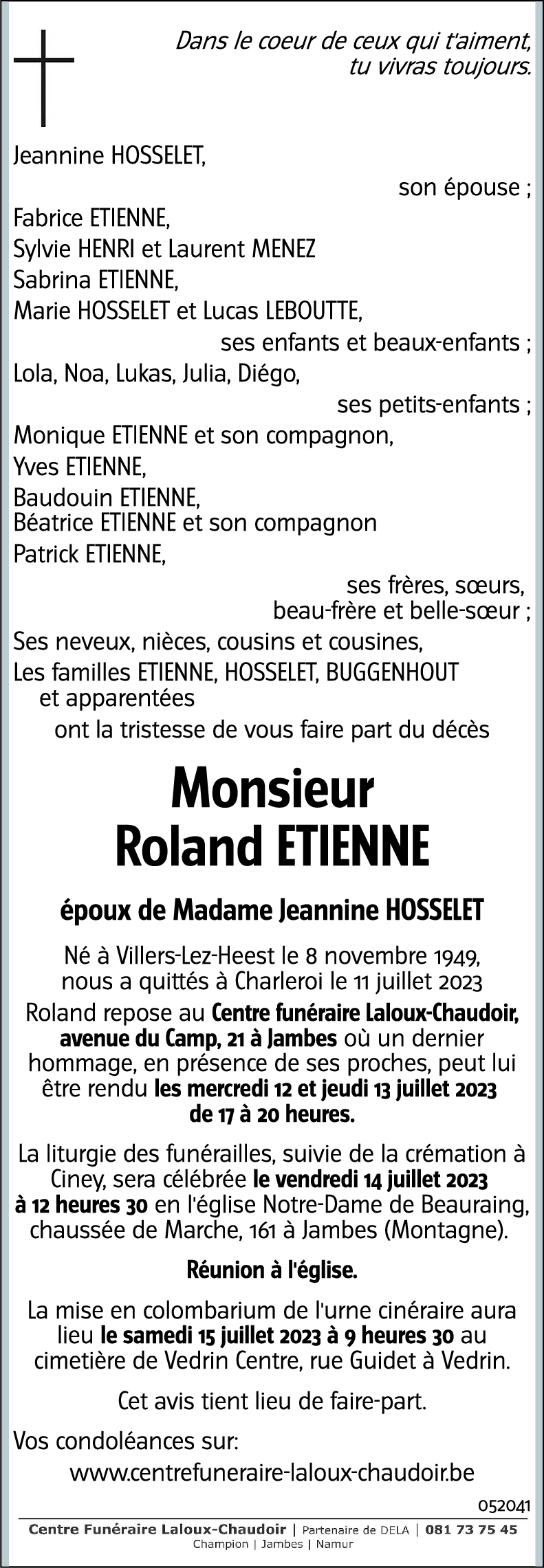 Roland ETIENNE