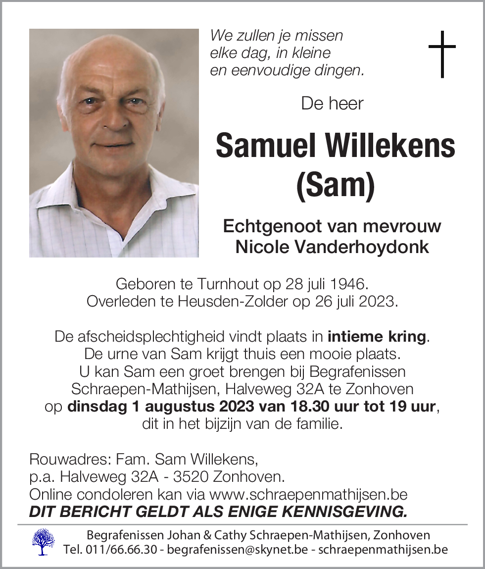 Samuel Willekens