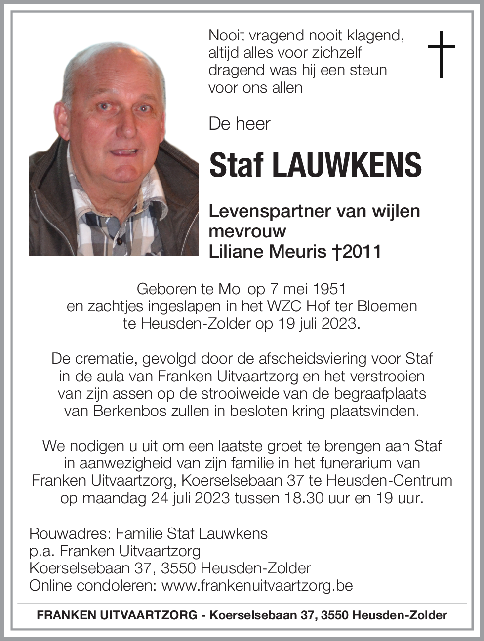 Staf Lauwkens