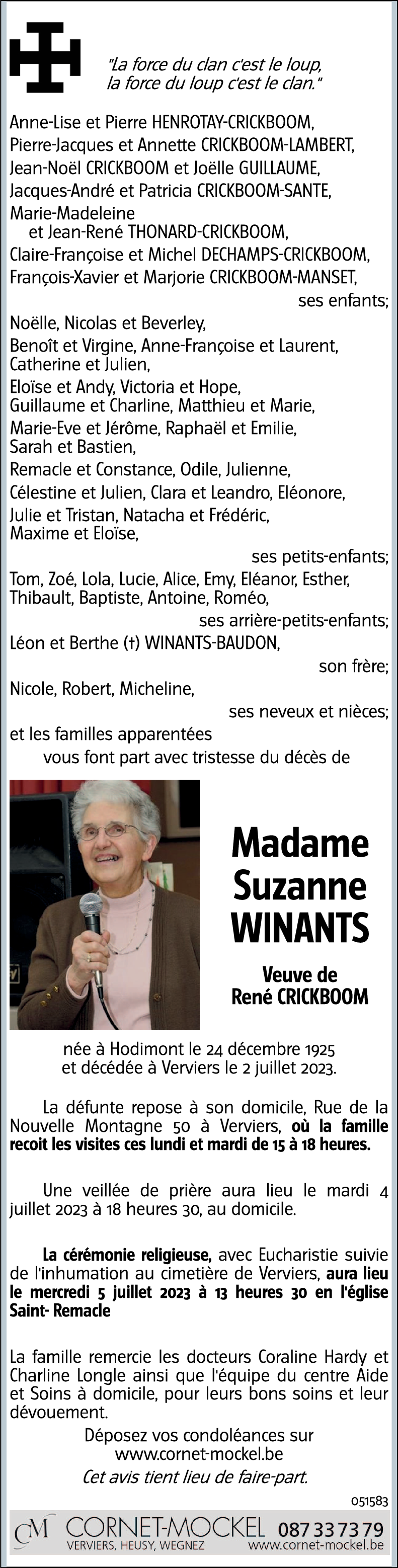Suzanne WINANTS