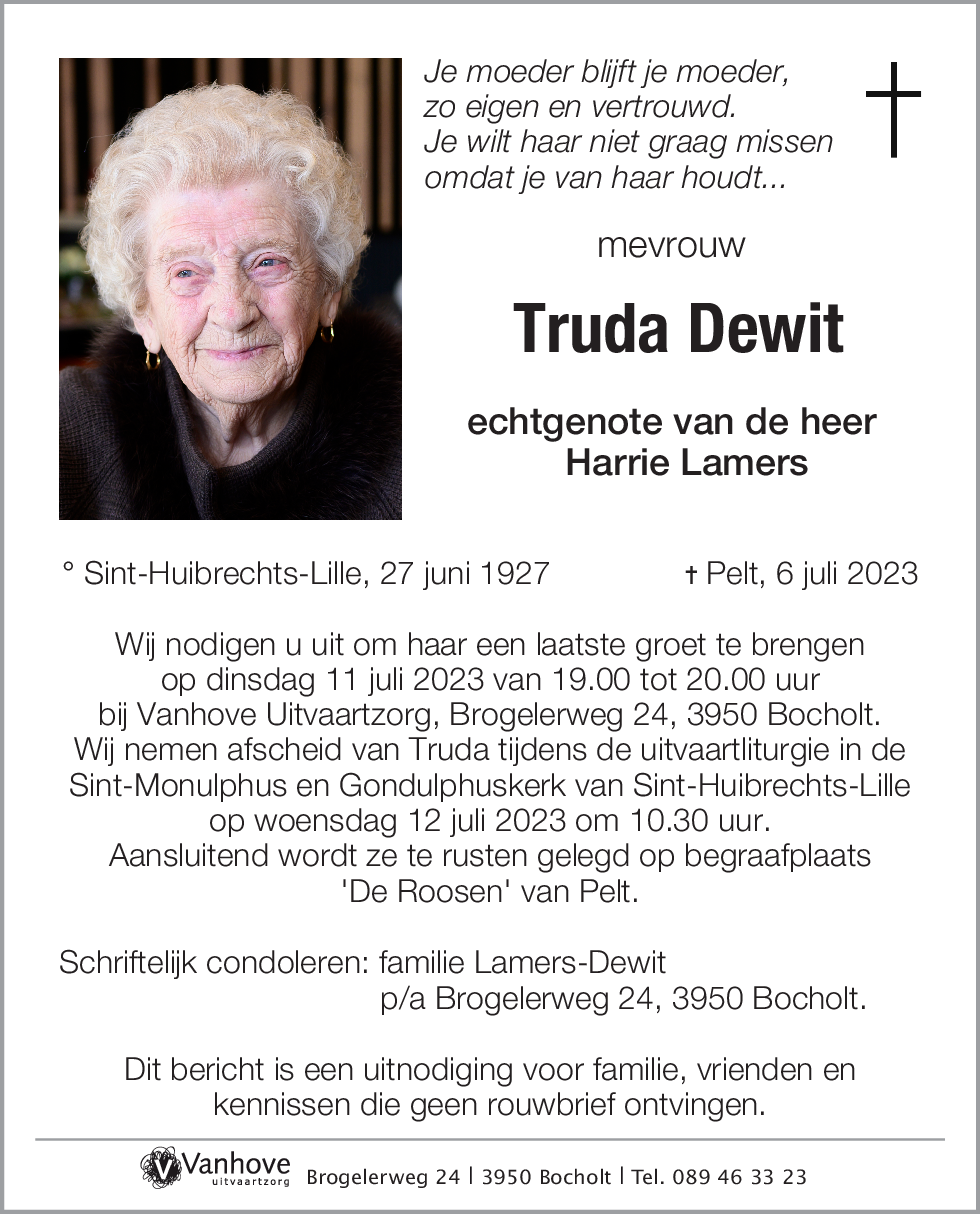 Truda Dewit